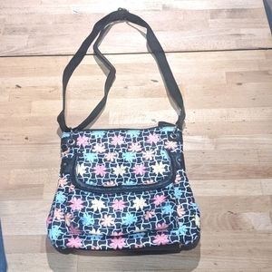 GAL pastel flower cross body purse.